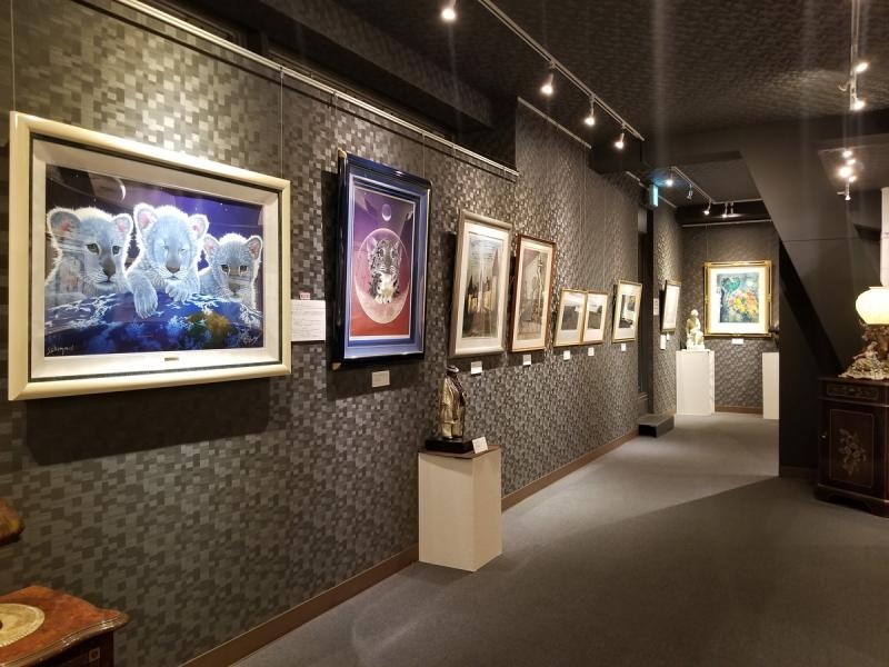 画像：別府アートミュージアム展示風景1